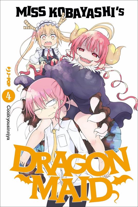 Miss Kobayashi's dragon maid. Vol. 4 - Kyoushinsha Cool - copertina