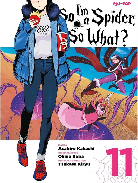 So I'm a spider, so what?. Vol. 11 - Okina Baba,Asahiro Kakashi - copertina