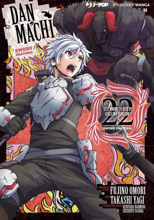 DanMachi. Sword oratoria. Vol. 22 - Fujino Omori - copertina