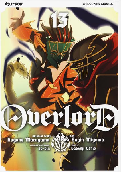 Overlord. Vol. 13 - Kugane Maruyama,Satoshi Oshio - copertina