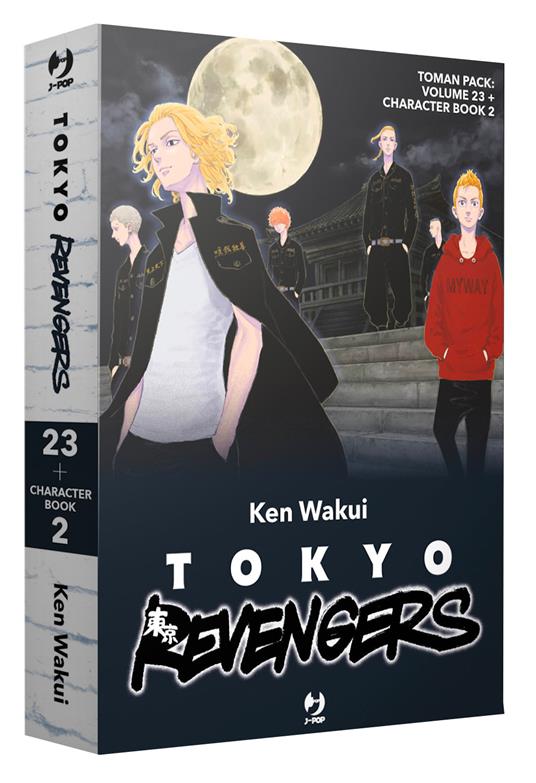 Toman pack: Tokyo revengers vol. 23-Tokyo revengers. Character book 2. Con gadget - Ken Wakui - copertina