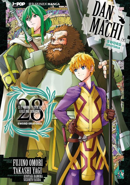 DanMachi. Sword oratoria. Vol. 28 - Fujino Omori - copertina