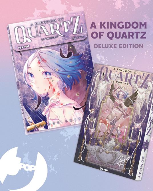 A kingdom of quartz. Ediz. deluxe. Con 6 cards da collezione. Con 2 Segnalibro. Vol. 1 - Bomhat - copertina