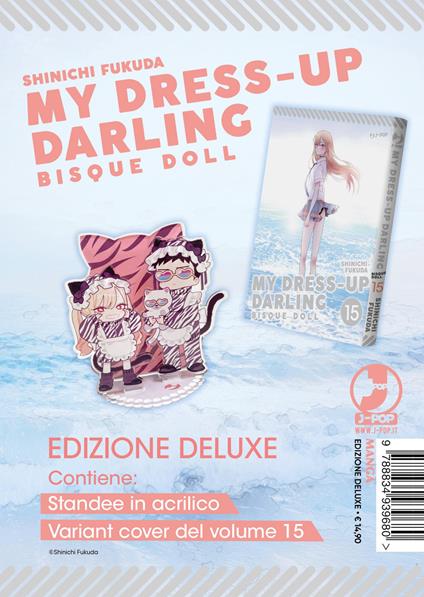 My dress up darling. Bisque doll. Ediz. deluxe. Con standee in acrilico. Vol. 15 - Shinichi Fukuda - copertina
