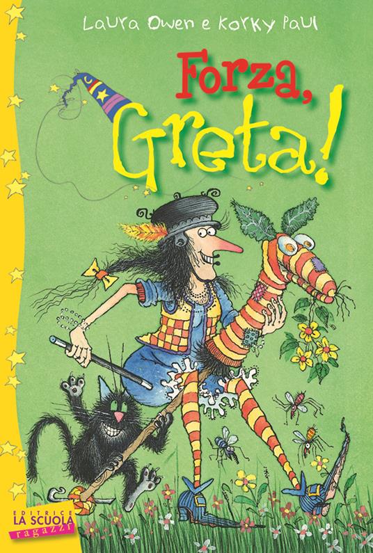 Forza, Greta! Greta la strega - Laura Owen - copertina