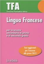 Tirocinio formativo attivo. Lingua francese