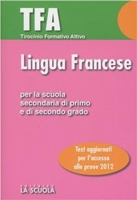 Tirocinio formativo attivo. Lingua francese - copertina