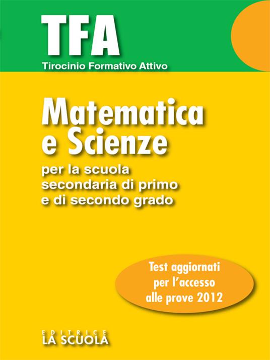 TFA. Matematica e Scienze - V.V.A.A. - ebook