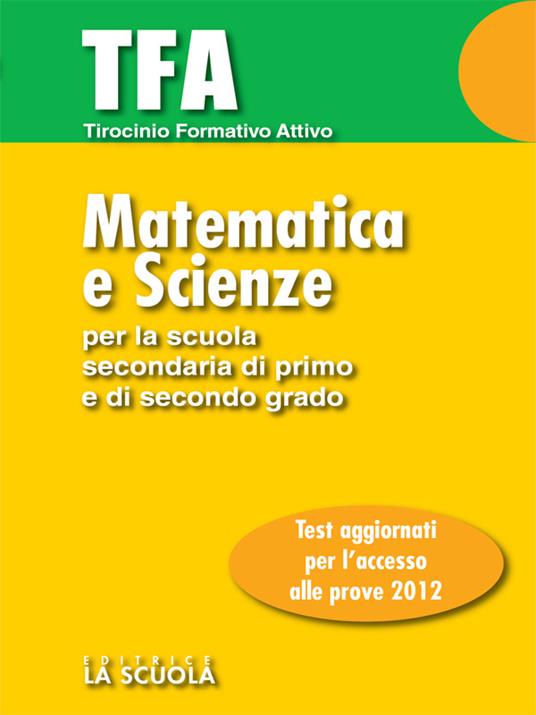 TFA. Matematica e Scienze - V.V.A.A. - ebook