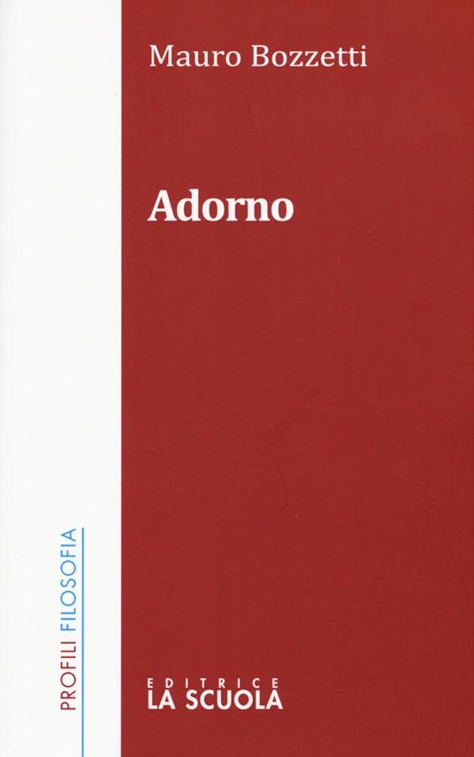 Adorno - Mauro Bozzetti - copertina