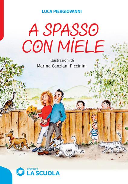 A spasso con Miele - Luca Piergiovanni - copertina