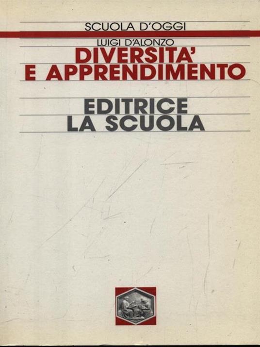 Diversità e apprendimento - Luigi D'Alonzo - copertina