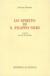 Lo spirito di s. Filippo Neri - Antonio Rosmini - copertina