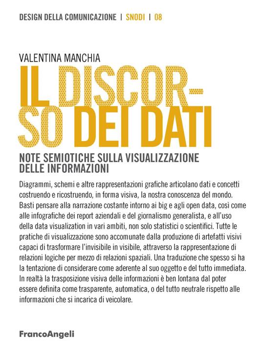 Il discorso dei dati. Note semiotiche sulla visualizzazione delle informazioni - Valentina Manchia - copertina