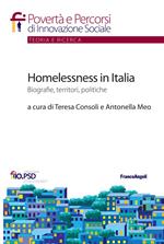 Homelessness in Italia. Biografie, territori, politiche