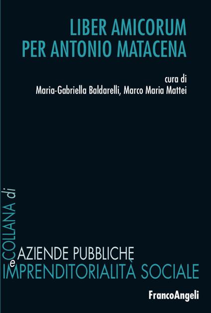 Liber amicorum per Antonio Matacena - copertina