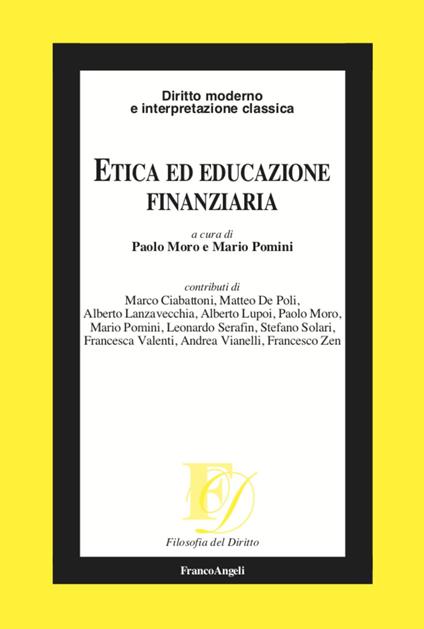 Etica ed educazione finanziaria - copertina