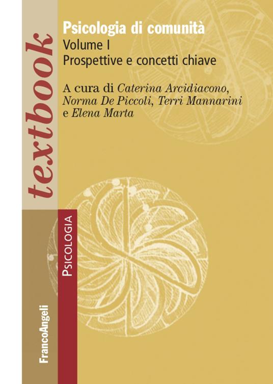 Psicologia di comunità. Vol. 1: Prospettive e concetti chiave - copertina