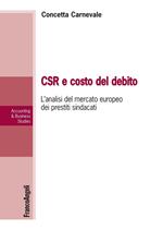 CSR e costo del debito. L'analisi del mercato europeo dei prestiti sindacati