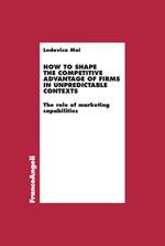 How to shape the competitive advantage of firms in unpredictable contexts