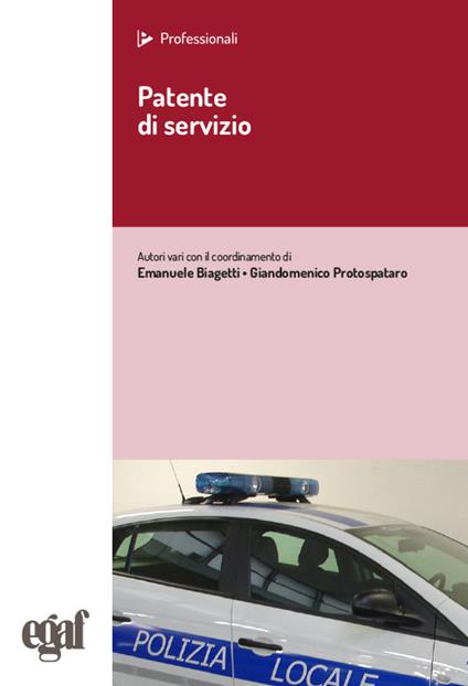 Patente di servizio - copertina