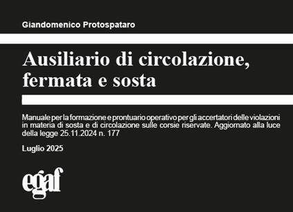 Ausiliario di circolazione, fermata e sosta - copertina