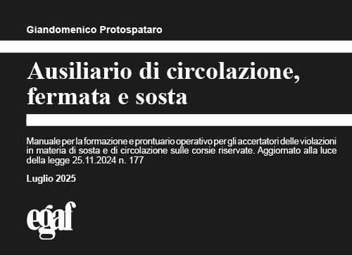 Ausiliario di circolazione, fermata e sosta - copertina