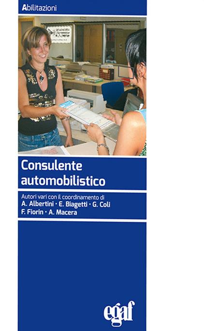 Consulente automobilistico - copertina