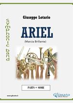 Ariel (marcia brillante). Per banda. Partitura