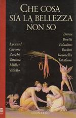Che cosa sia la bellezza non so