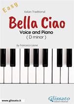 Bella Ciao. Voice and piano. Easy. Spartito