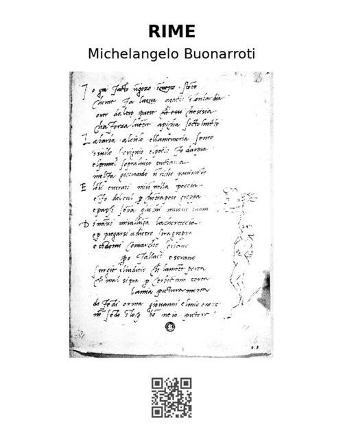 Rime - Michelangelo Buonarroti - ebook