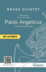 Panis Angelicus. Brass quintet. Score & parts. Partitura e parti