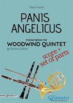 Panis Angelicus. Woodwind quintet. Score & parts. Partitura e parti