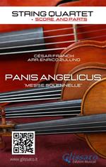 Panis Angelicus. String quartet. Score & parts. Partitura e parti