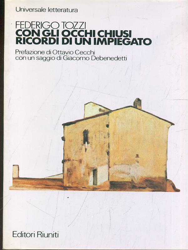 Con gli occhi chiusi. Ricordi di un impiegato