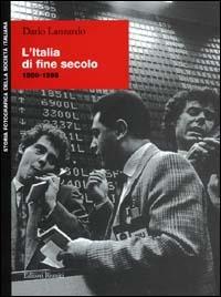 L' Italia di fine secolo 1990-1998 - Dario Lanzardo - copertina