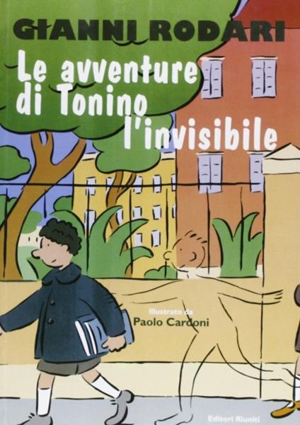 Le avventure di Tonino l'invisibile - Gianni Rodari - copertina
