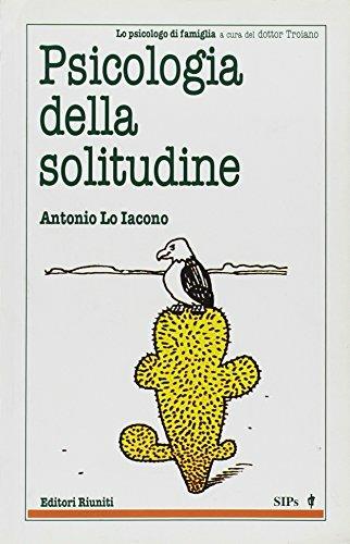 Psicologia della solitudine - Antonio Lo Iacono - copertina