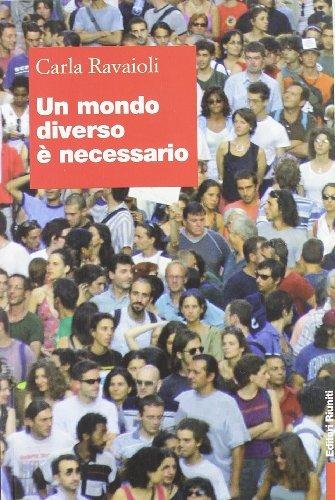 Un mondo diverso è necessario - Carla Ravaioli - copertina