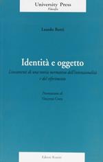 Identità e oggetto. Lineamenti di una teoria normativa dell'intenzionalità e del riferimento