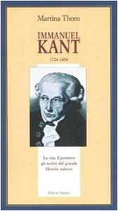 Libro Immanuel Kant 1724-1804 Martina Thom
