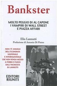 Bankster - Elio Lannutti - copertina