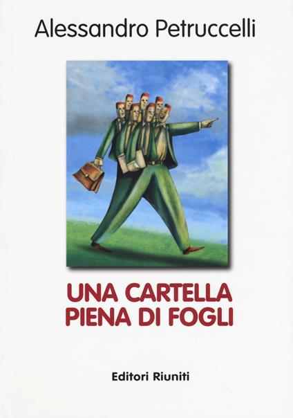 Una cartella piena di fogli - Alessandro Petruccelli - copertina