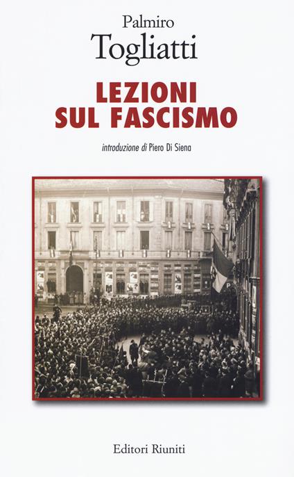 Lezioni sul fascismo - Palmiro Togliatti - copertina