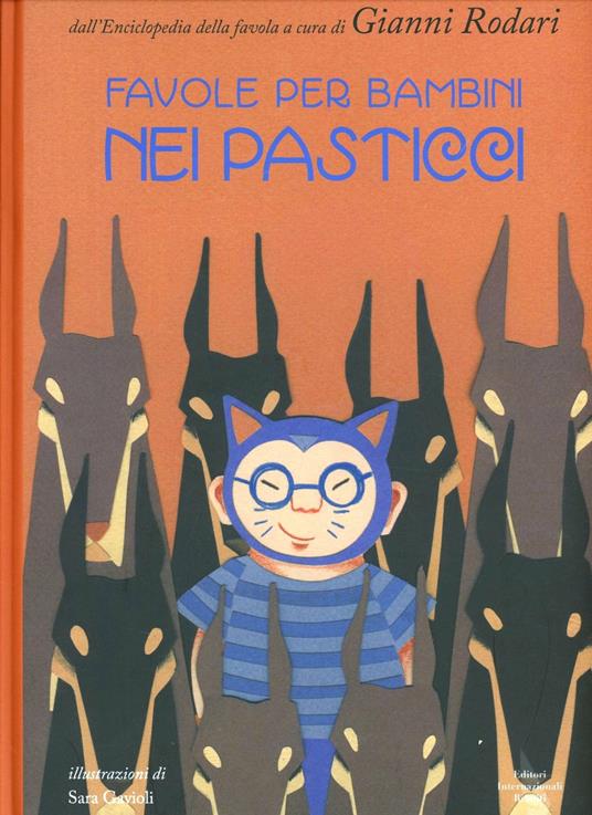  Favole per bambini nei pasticci -  Gianni Rodari - copertina