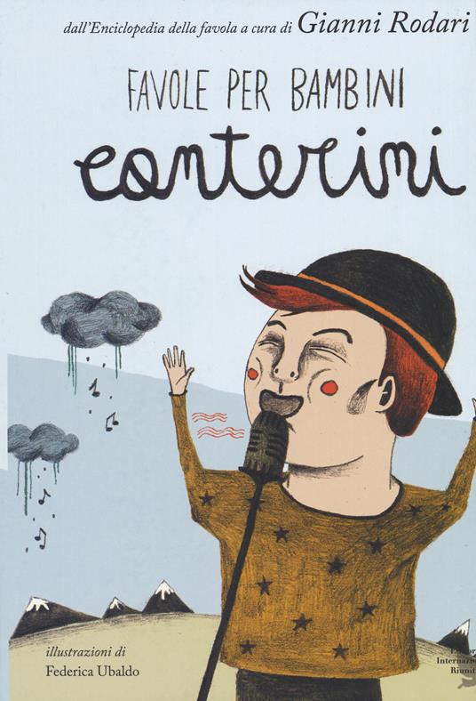  Favole per bambini canterini -  Gianni Rodari - copertina