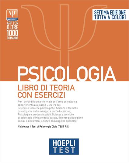 Hoepli test. Psicologia. Libro di teoria con esercizi - copertina