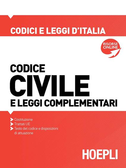 Codice civile e leggi complementari 2022 - copertina