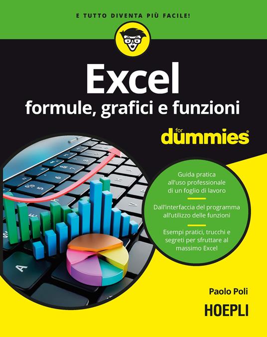 Excel. Formule, grafici e funzioni for dummies - Paolo Poli - copertina